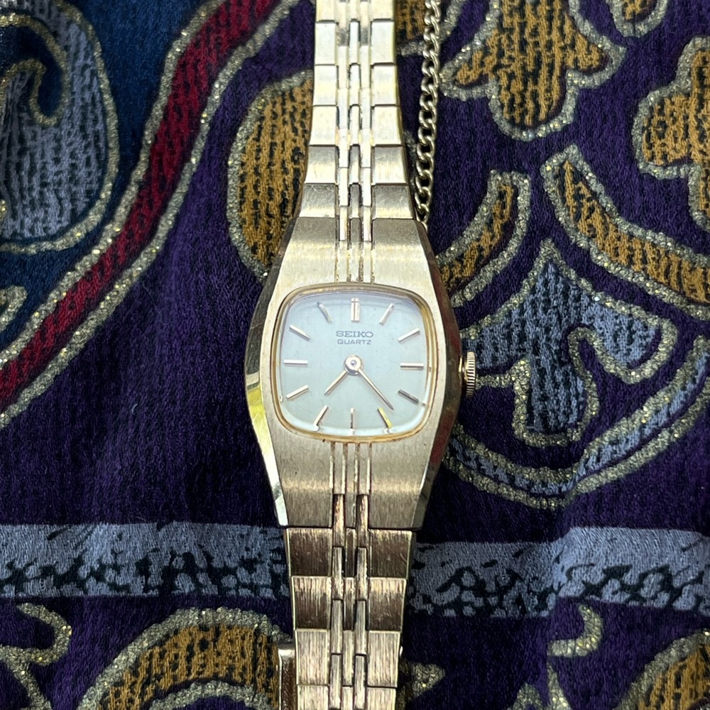 Seiko Women's Gold and Silver Watch